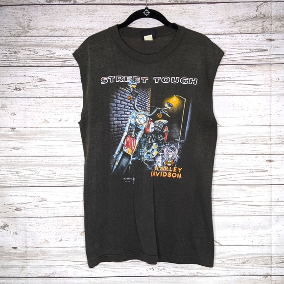 Harley-Davidson Other - harley davidson •3d emblem street tough muscle tee
